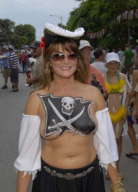 Body Painting 2008 photo - Duval Street, Key West